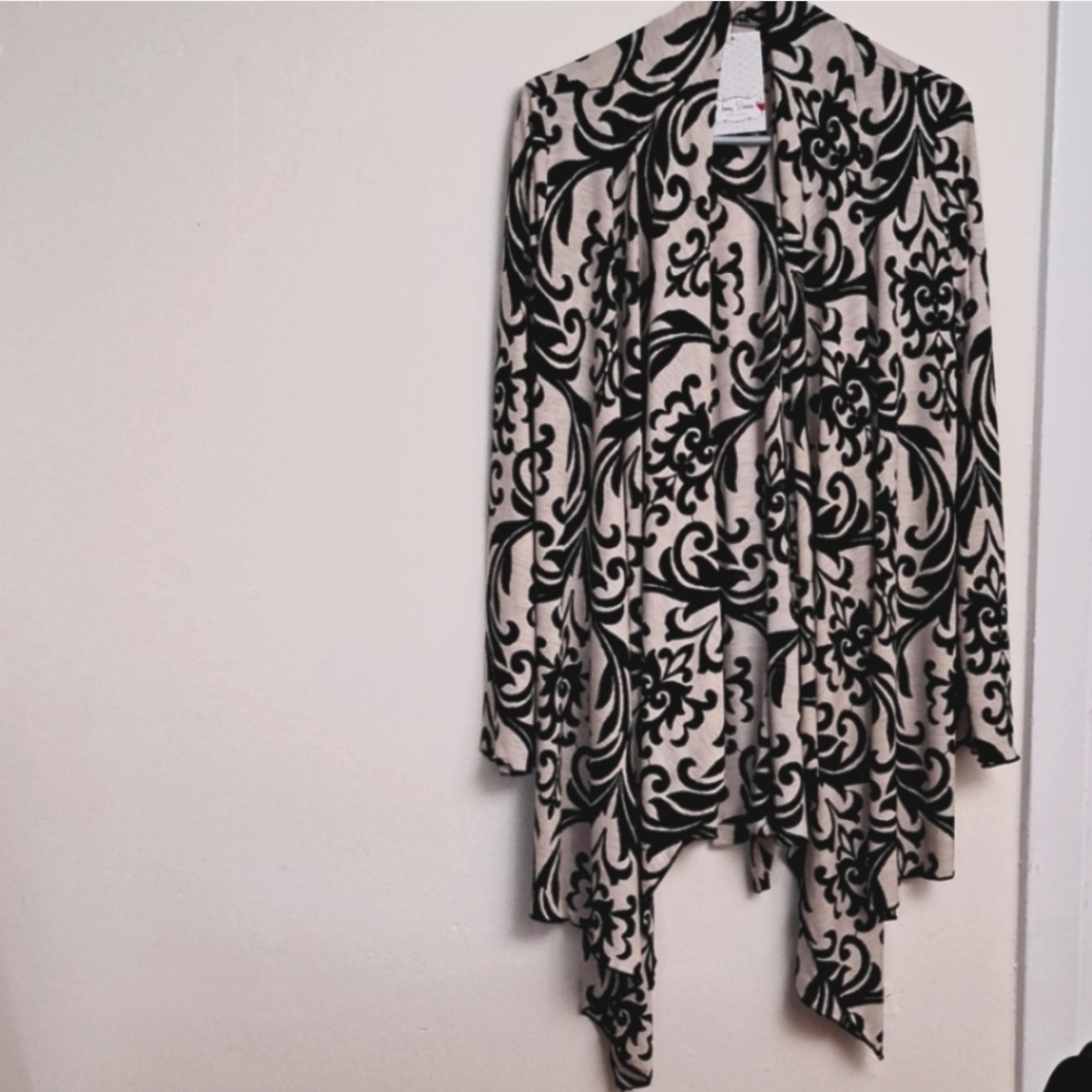 Stunning Jenny Boston Draped Cardigan